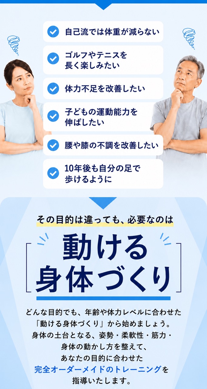 ジムこんなお悩み